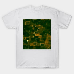 Green army camouflage texture T-Shirt